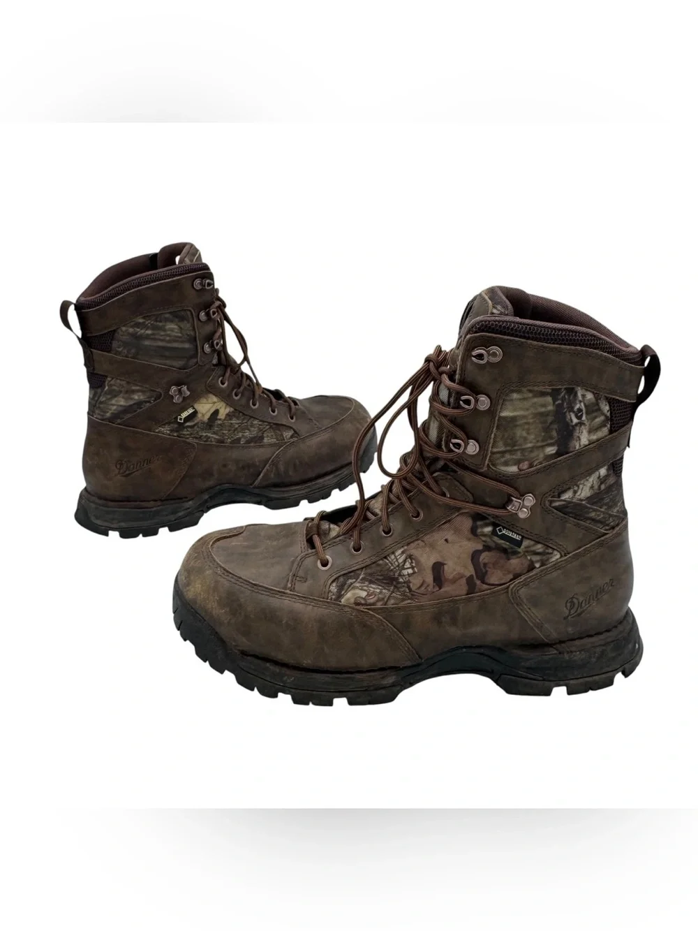 DANNER PRONGHORN GORE-TEX HUNTING BOOTS CAMO BROWN 400G PRIMALOFT MENS 10